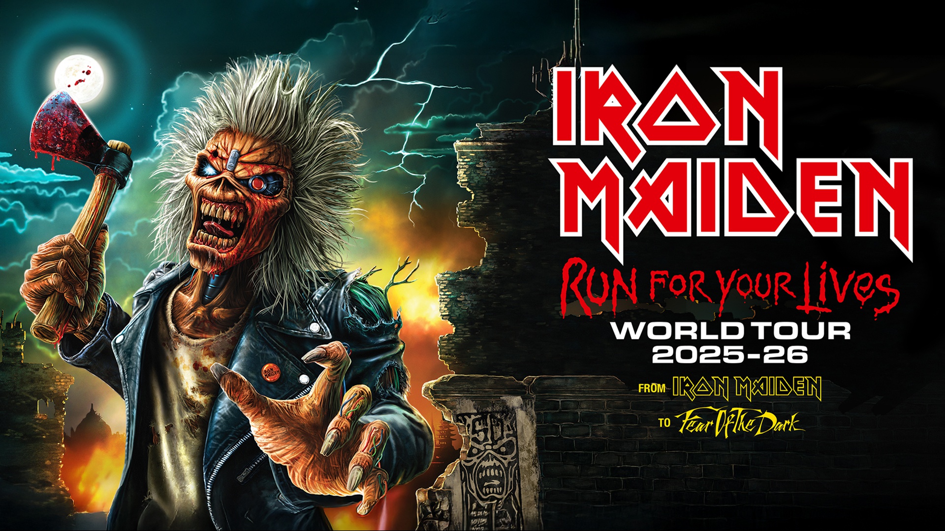 RADIOFRECCIA VI REGALA IL CONCERTO DEGLI IRON MAIDEN
