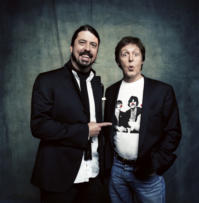 Paul McCartney & Dave Grohl