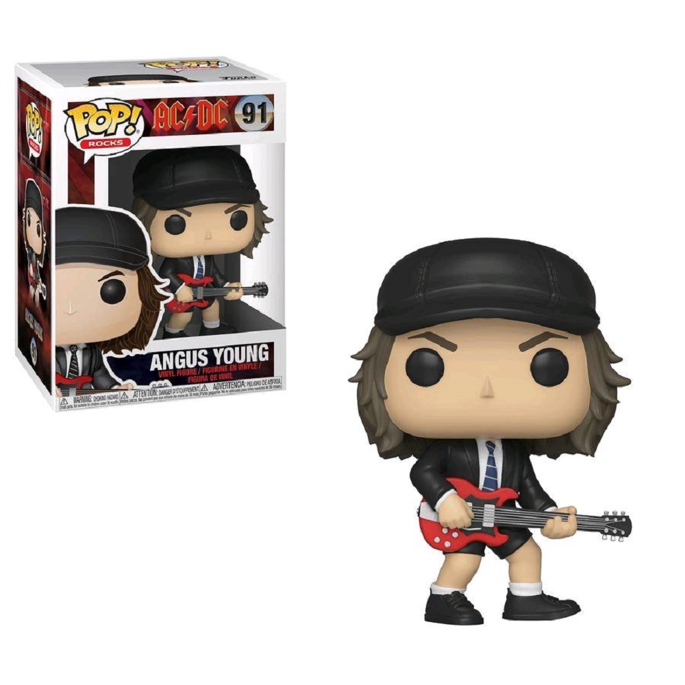 AC/DC, la Funko produce tre statuine di Angus