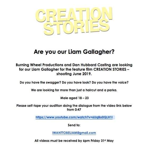 Aperti i casting per essere Liam Gallagher