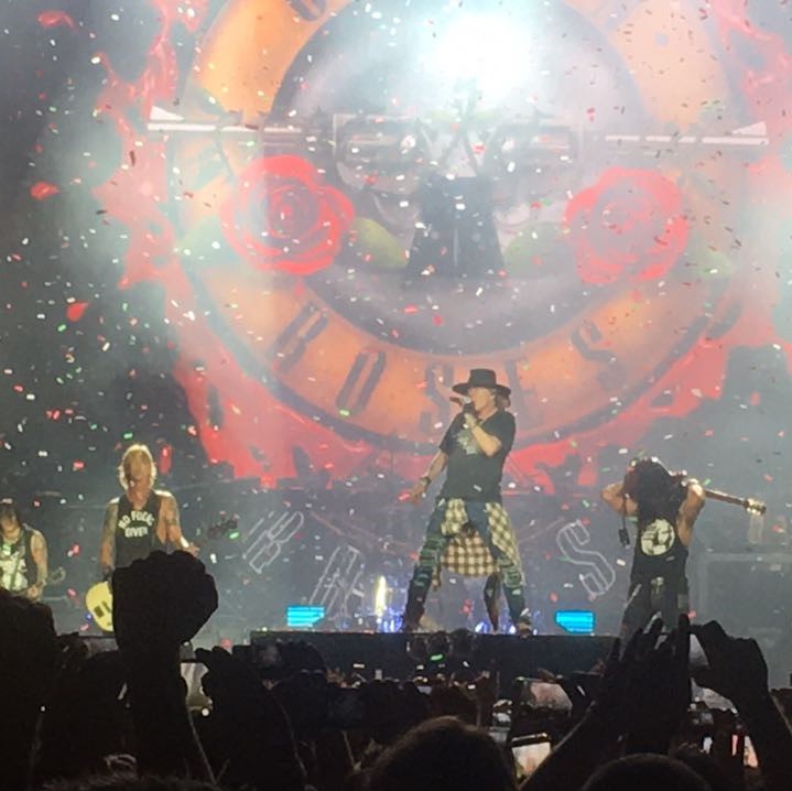 Il diario di Step dal concerto dei Guns N'Roses