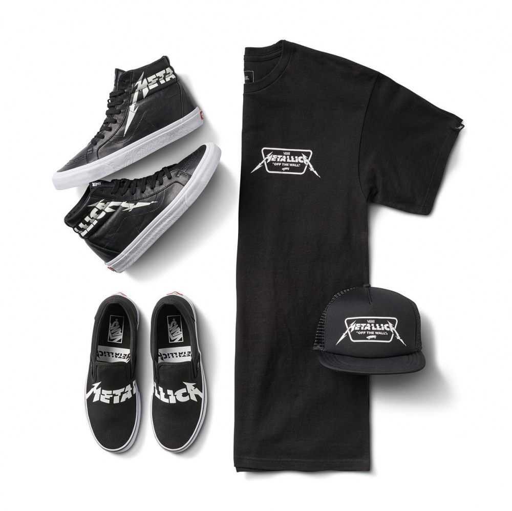 Metallica  e Vans per una nuova linea