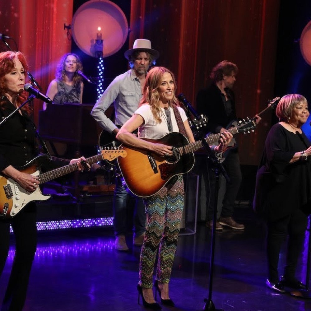 Sheryl Crow, Mavis Staples e Bonnie Raitt insieme sul palco