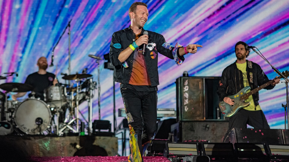Coldplay, è loro il più grande tour rock di tutti i tempi