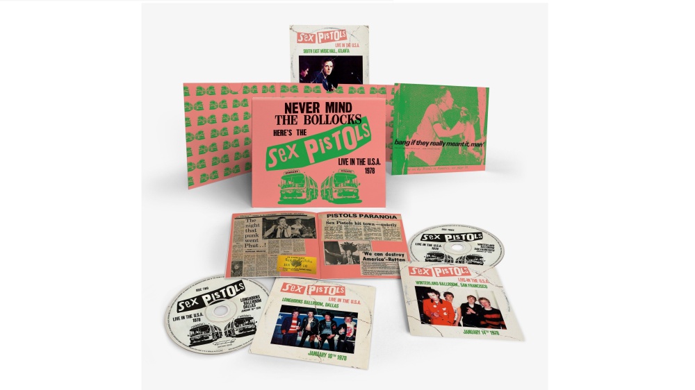 Il caotico tour americano dei Sex Pistols arriva per la prima volta su disco