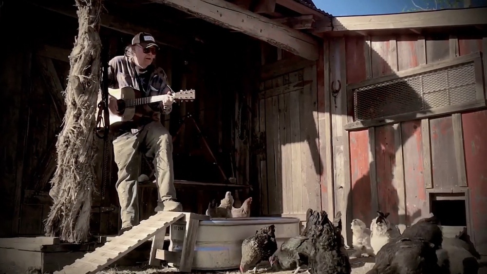 Neil Young, più country di così!