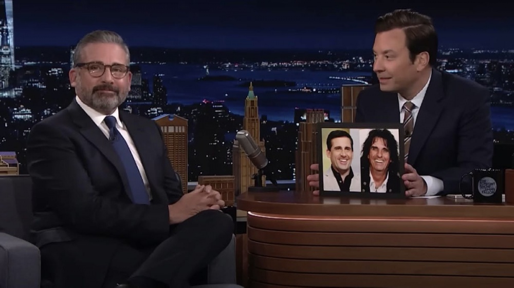 Steve Carell e quell'incredibile somiglianza con Alice Cooper