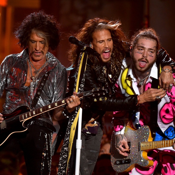 Aerosmith, esibizione con Post Malone ai VMA's