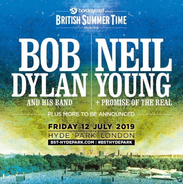 Bob Dylan e Neil Young sullo stesso palco