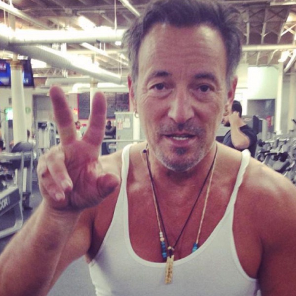 Bruce Springsteen atleta low cost