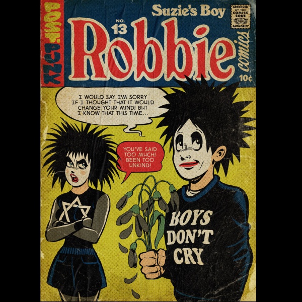 Le icone post-punk in versione fumetto