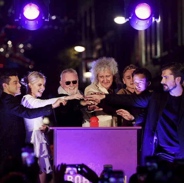 Queen, a Londra luminarie per 'Bohemian Rhapsody'