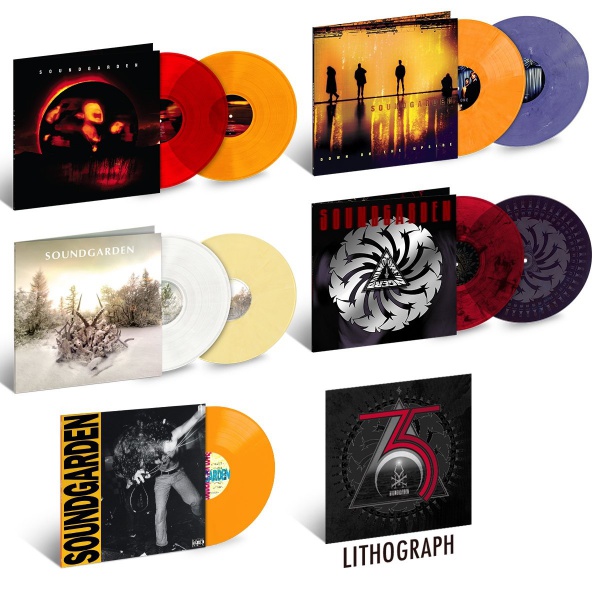 Soundgarden, vinili colorati per celebrare i 35 anni