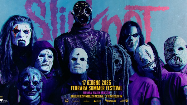 SLIPKNOT: una data al Ferrara Summer Festival 2025 a giugno