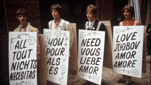 All You Need Is Love, il messaggio dei Beatles in mondovisione