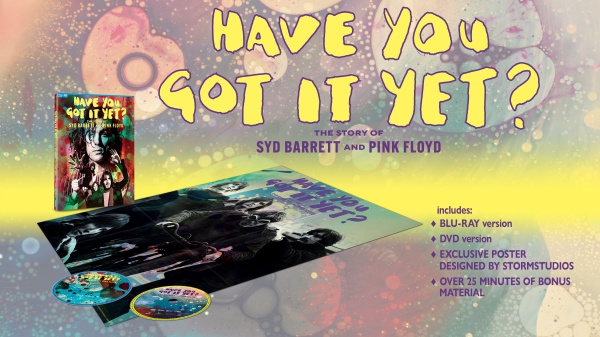 Arriva in home video del documentario su Syd Barrett Have You Got It Yet?