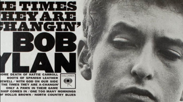 Bob Dylan: all'asta il manoscritto di "The Times they are a-Changin"