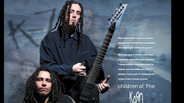 Dal flop al successo nel Nu Metal: la chitarra a sette corde e i Korn