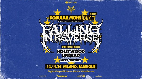 FALLING IN REVERSE: una data a Milano a metà novembre