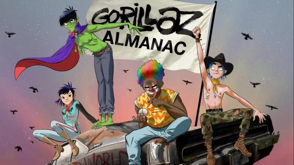 Gorillaz, le immagini della band fumetto in un volume