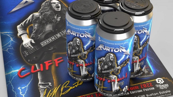 Metallica, Cliff 'Em All è la birra dedicata a Cliff Burton