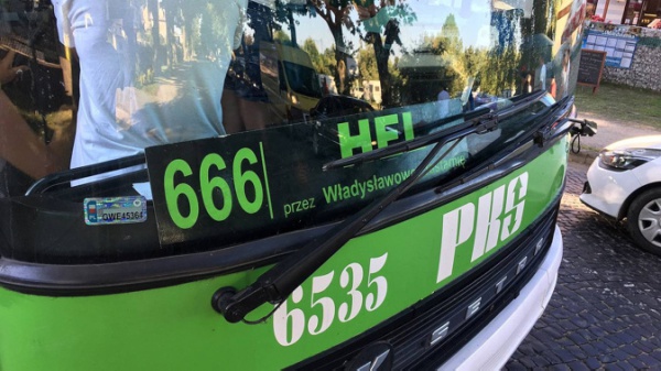 In Polonia cambia numero il bus 666 diretto ad Hel