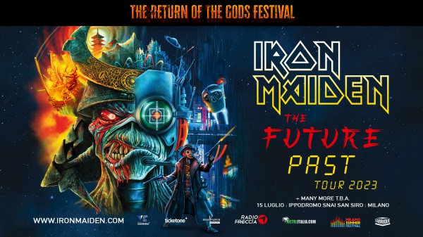 Iron Maiden, annunciata l'unica data italiana di The Future Past Tour