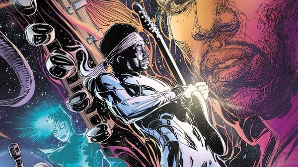 Jimi Hendrix nello spazio in una nuova graphic novel