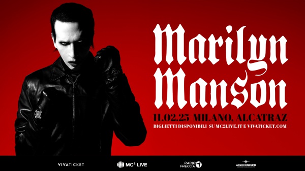 Marilyn Manson torna in Italia nel 2025