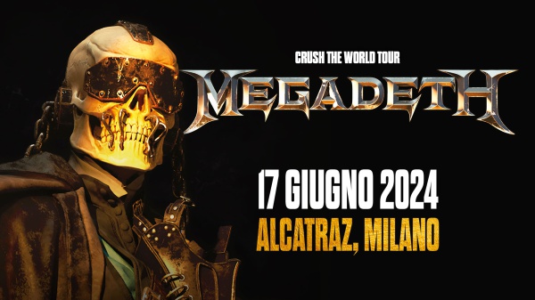MEGADETH: una data a Milano a giugno 2024