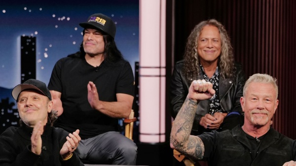 Metallica, comincia la Metallica Week da Jimmy Kimmel