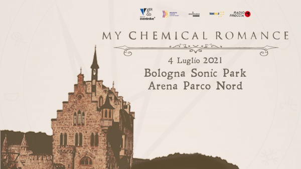 My Chemical Romance, posticipata al 2021 la data italiana a Bologna Sonic Park