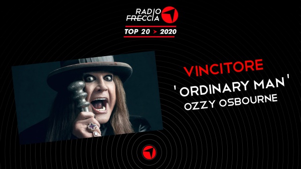 "Ordinary Man" di Ozzy Osbourne  è la Top 20 2020 di Radiofreccia