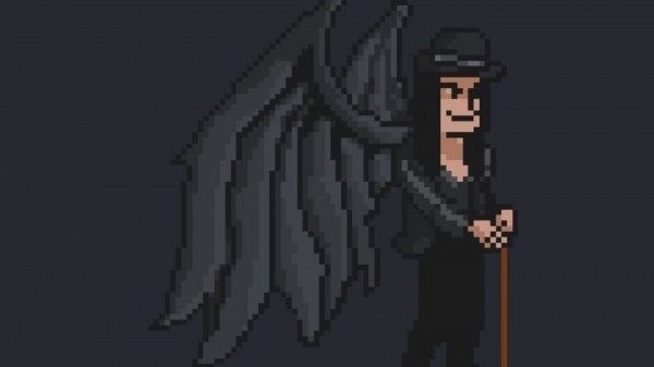 Ozzy Osbourne videogame in 8 bit